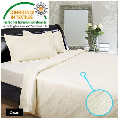 Kingtex 1350TC Sheet Set Cream KING