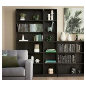 Kobi Large Wide Bookcase Black