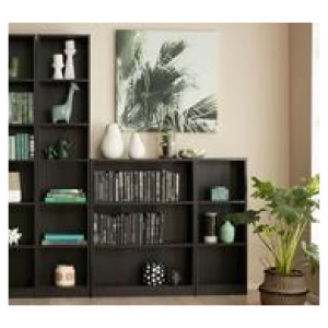 Kobi Small Narrow Bookcase Black
