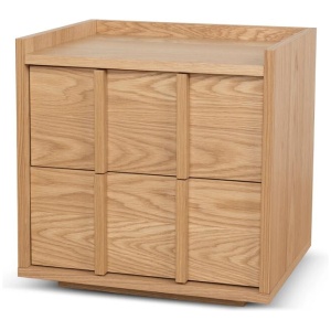 Kobus 50cm Bedside Table - Natural by Interior Secrets - AfterPay Available