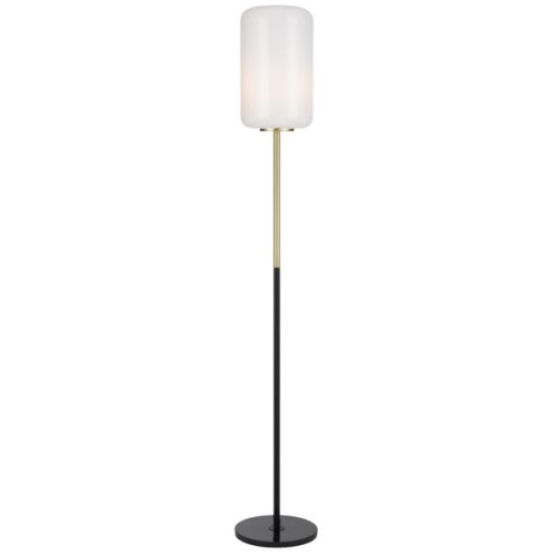 Korova Floor Lamp Brass Opal | Telbix Lighting