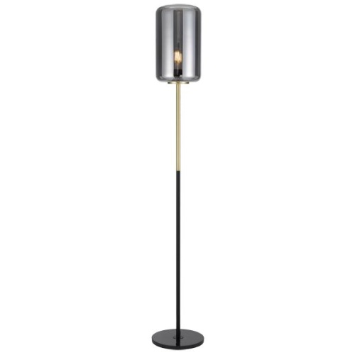 Korova Floor Lamp Brass Smoke | Telbix Lighting
