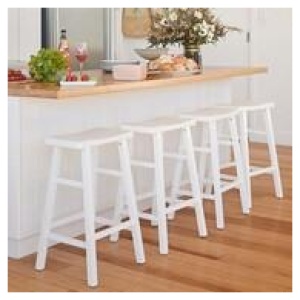 Kyoto Bar Stool White