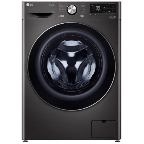 LG 9kg Front Load Washer - Black