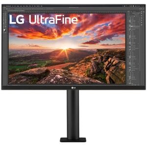 LG Ergo 27" 4K 5ms Monitor with USB-C Dock