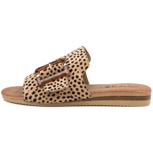 Laguna Quays Kivari Lq Cheetah Nubuck Smooth Cheetah Sandals Womens Shoes Casual Sandals Flat Sandals