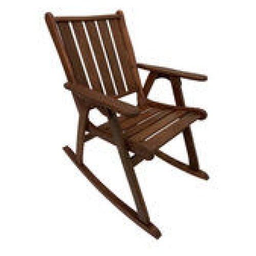 Larsen Outdoor Rocking Chair Brown