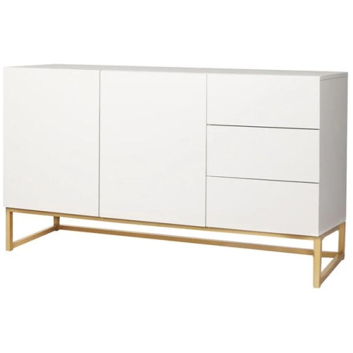 Levede Sideboard Buffet Cabinet Automatic Spring Drawers Storage Shelf Cupboard