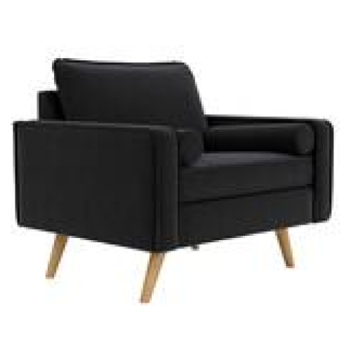 Lisbon Armchair Black 1 Seater