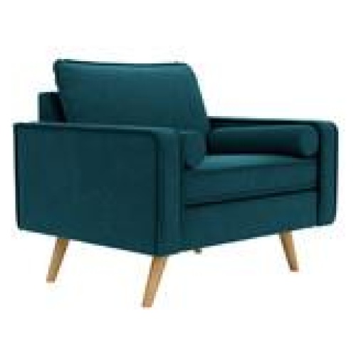 Lisbon Armchair Blue 1 Seater