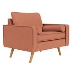 Lisbon Armchair Linden Rose 1 Seater