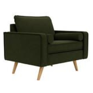 Lisbon Armchair Mason Olive 1 Seater