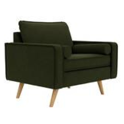 Lisbon Armchair Mason Olive 1 Seater