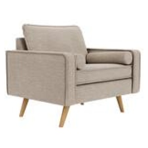 Lisbon Armchair Neutral 1 Seater