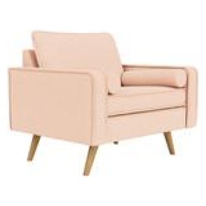 Lisbon Armchair Pink 1 Seater