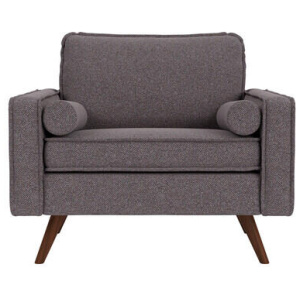 Lisbon Armchair Purple 1 Seater