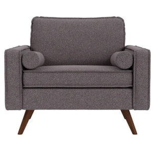 Lisbon Armchair Purple 1 Seater