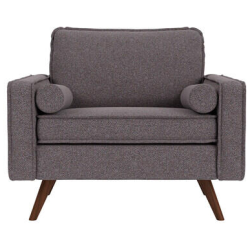 Lisbon Armchair Purple 1 Seater