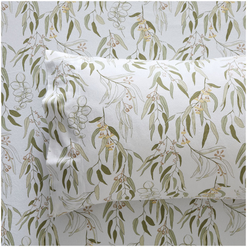 Lorne Flannelette Sheet Set - Queen