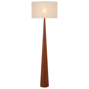 Lovisa Walnut Timber Floor Lamps Wooden Lighting Telbix Lights