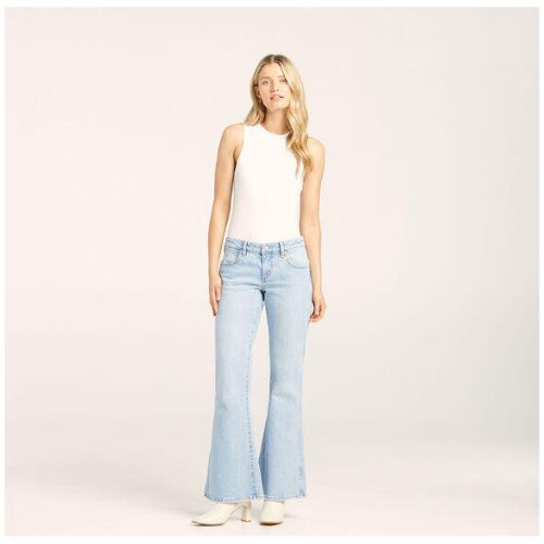 Low Rise Lou Lou Bells Flared Jean