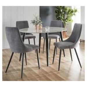 Lyon Dining Chair Grey