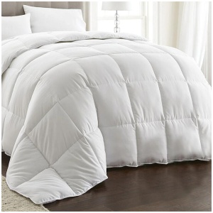 Machine Washable 80% WHITE GOOSE DOWN 20% Feather Quilt King