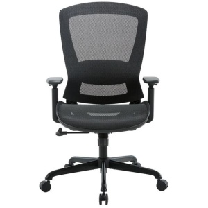Maestro Furniture Daisy Mesh Seat Executive Manager Office Task Computer Working Chair - Black