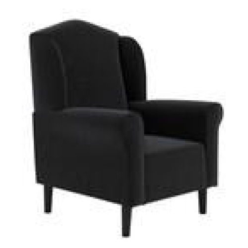 Maggie Armchair Black 1 Seater