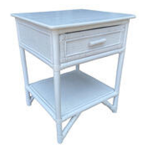Mahala Bedside Table White