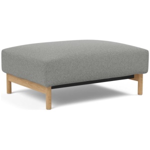 Malloy wooden legs ottoman - innovation living