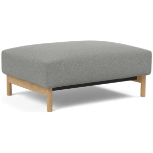 Malloy wooden legs ottoman - innovation living