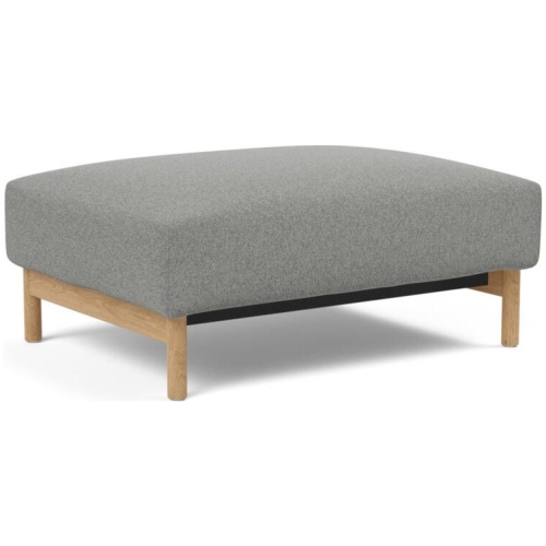 Malloy wooden legs ottoman - innovation living