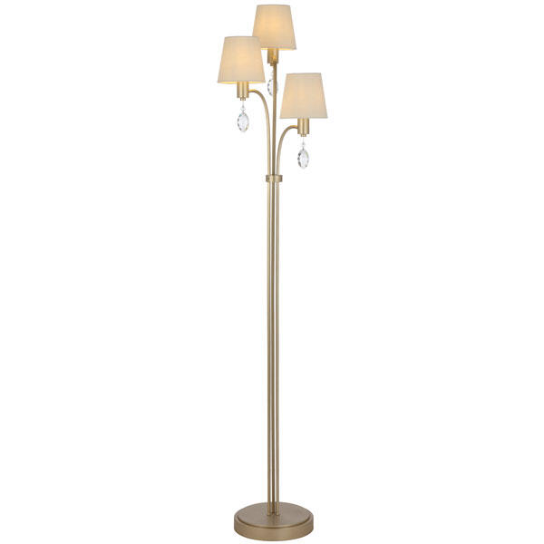Malvern Floor Lamps Elegant Modern Silver Lights Telbix Lighting