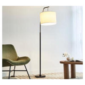 Manora Astrid 165Cm Floor Lamp Black