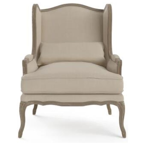 Marion Wingback Armchair Relaxing Accent Lounge Chair - French Beige