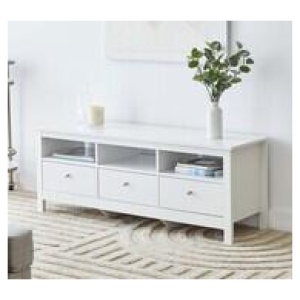 Marissa Entertainment Unit White