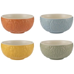 Mason Cash Home To Roost Set Of 4 Preps Bowls