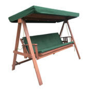 Mella Futon Outdoor Swing Chair Brown