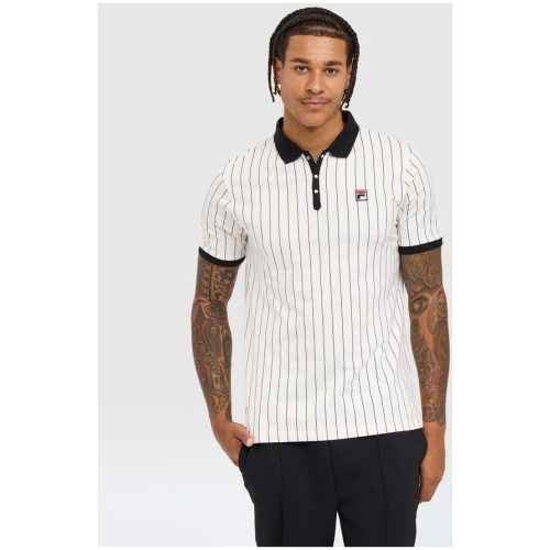 Men's BB1 Polo - GARDENIA/BLACK - GARDENIA/BLACK