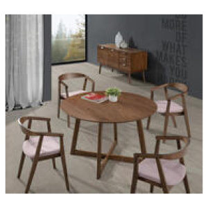 Meryl 4 Seater Dining Table Brown 6 Seater