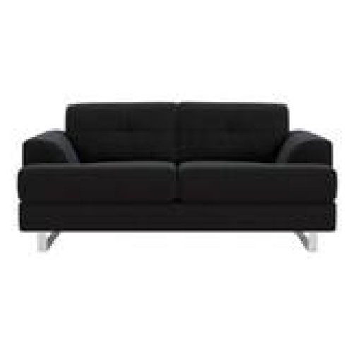 Miami 2 Seater Sofa Black