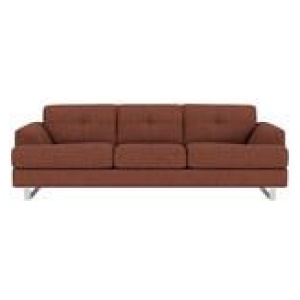 Miami 3 Seater Sofa Bancroft Merlot