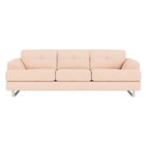 Miami 3 Seater Sofa Pink