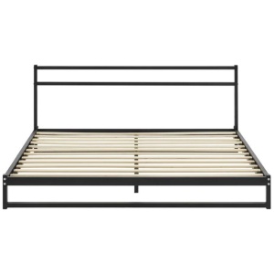 Michelle Metal Bed Frame Black - Queen