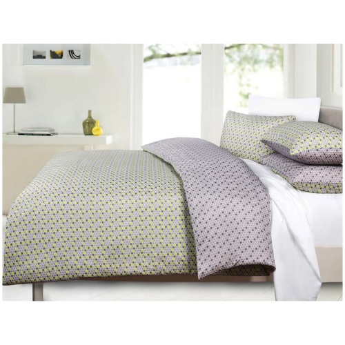 Mode Honeycomb Reversible Quilt Cover Set - Queen