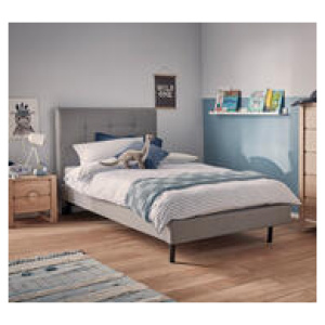 Modena Bed King Single (Frame Only) Grey
