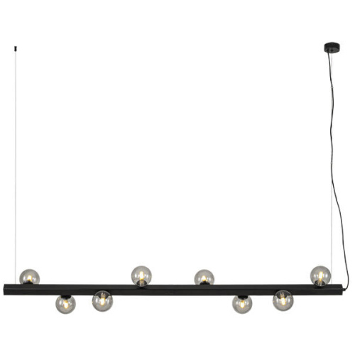 Modern Kitchen Bench Lights Henry Pendants Black Smoke Modern Contemporary Dining Table Lighting