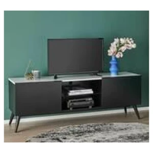 Monaco 160Cm Entertainment Unit Marble 2 Door