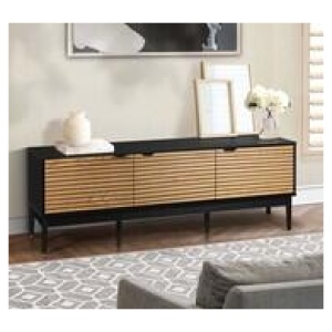 Mulville Entertainment Unit Black